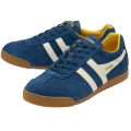 Gola Sneaker Harrier Suede-Leather navy blue/white/yellow Men